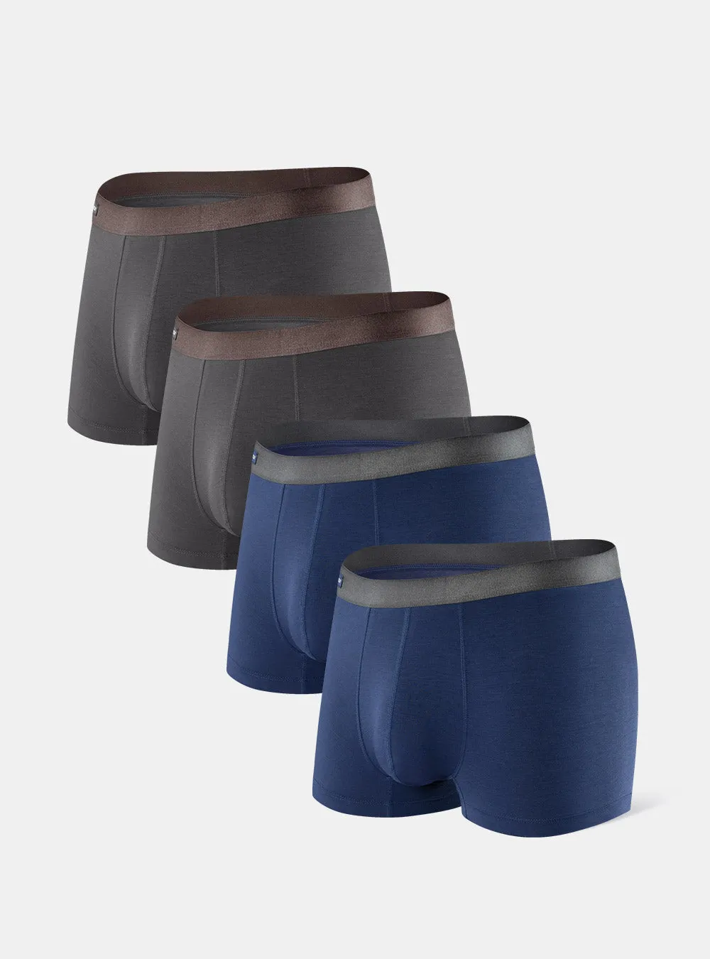 4 Packs Breathable Bamboo Rayon Trunks
