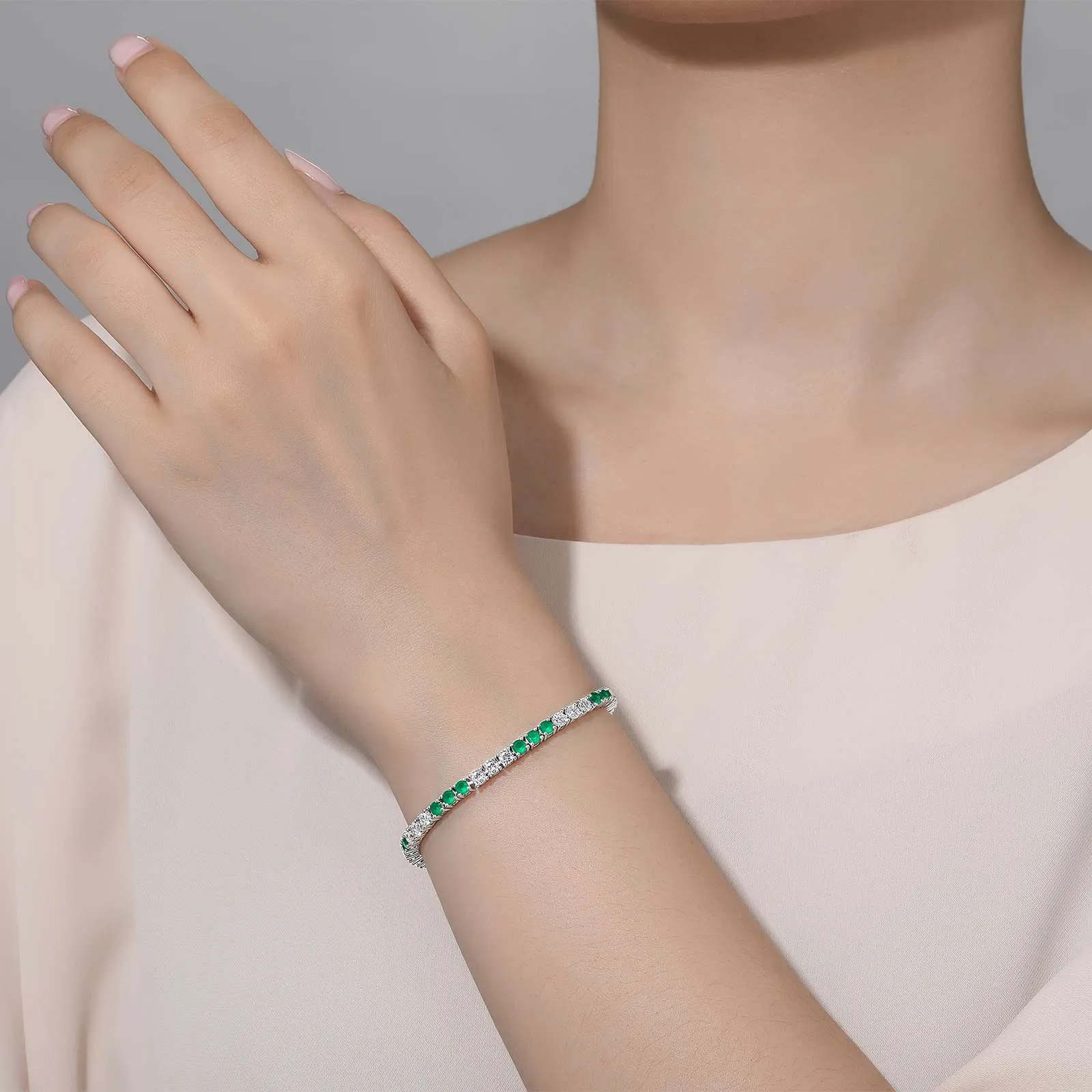 5.50 CTW Classic Tennis Bracelet