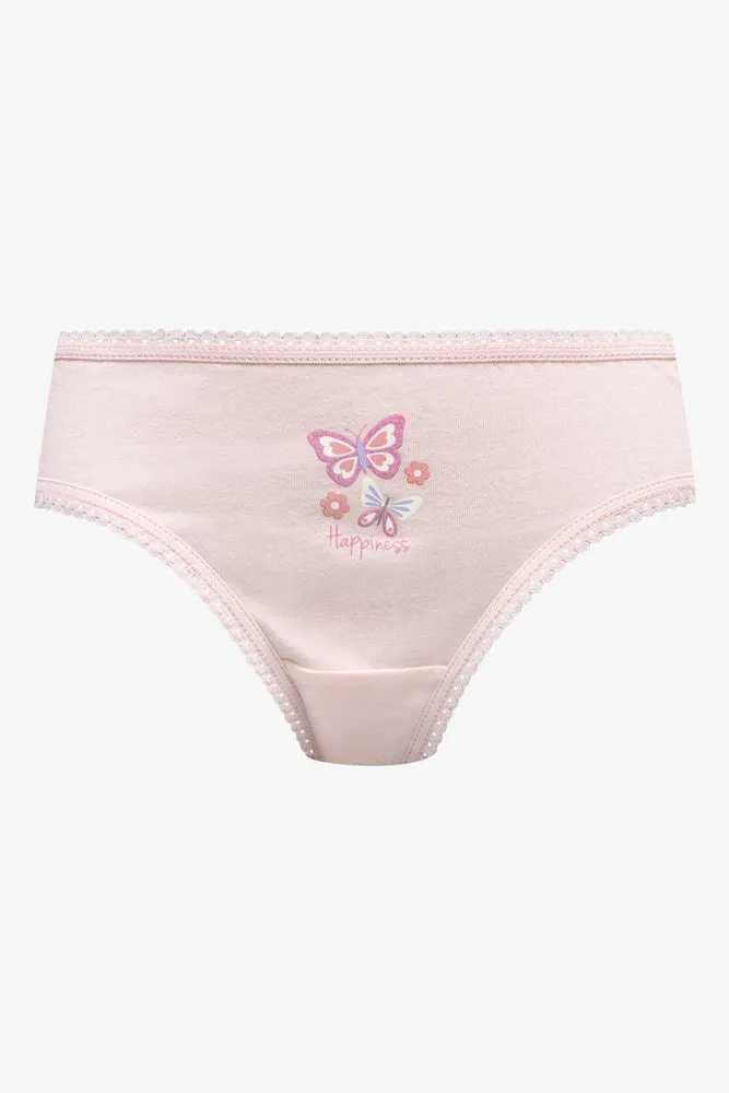 7 Pack Butterfly Bikini Panties Multi