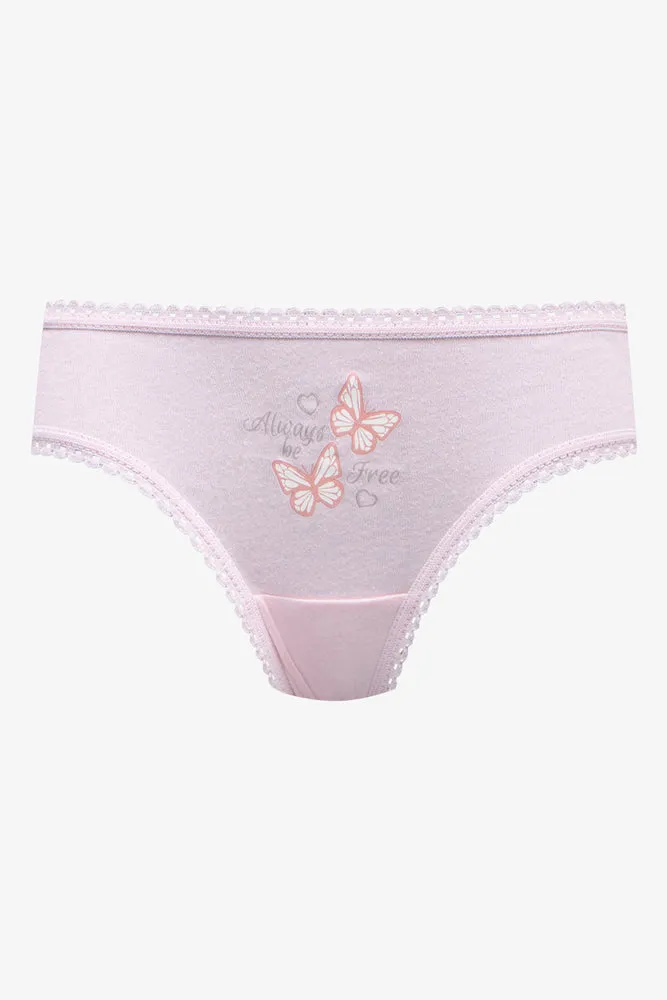7 Pack Butterfly Bikini Panties Multi