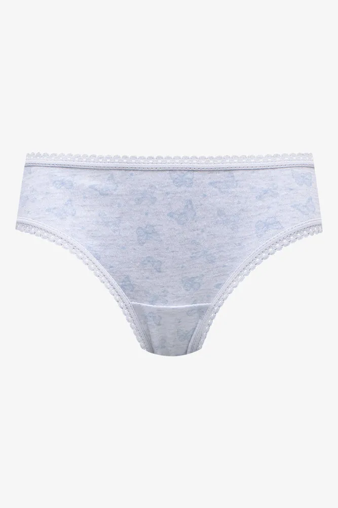 7 Pack Butterfly Bikini Panties Multi