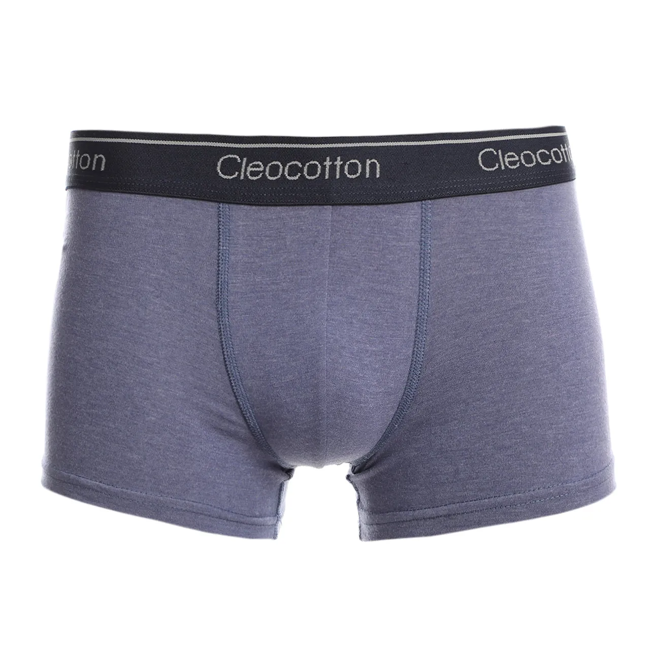 ASSORTED CLEOCOTTON PREMIUM COTTON RICH STRETCH BOXER BRIEF - 4 PK