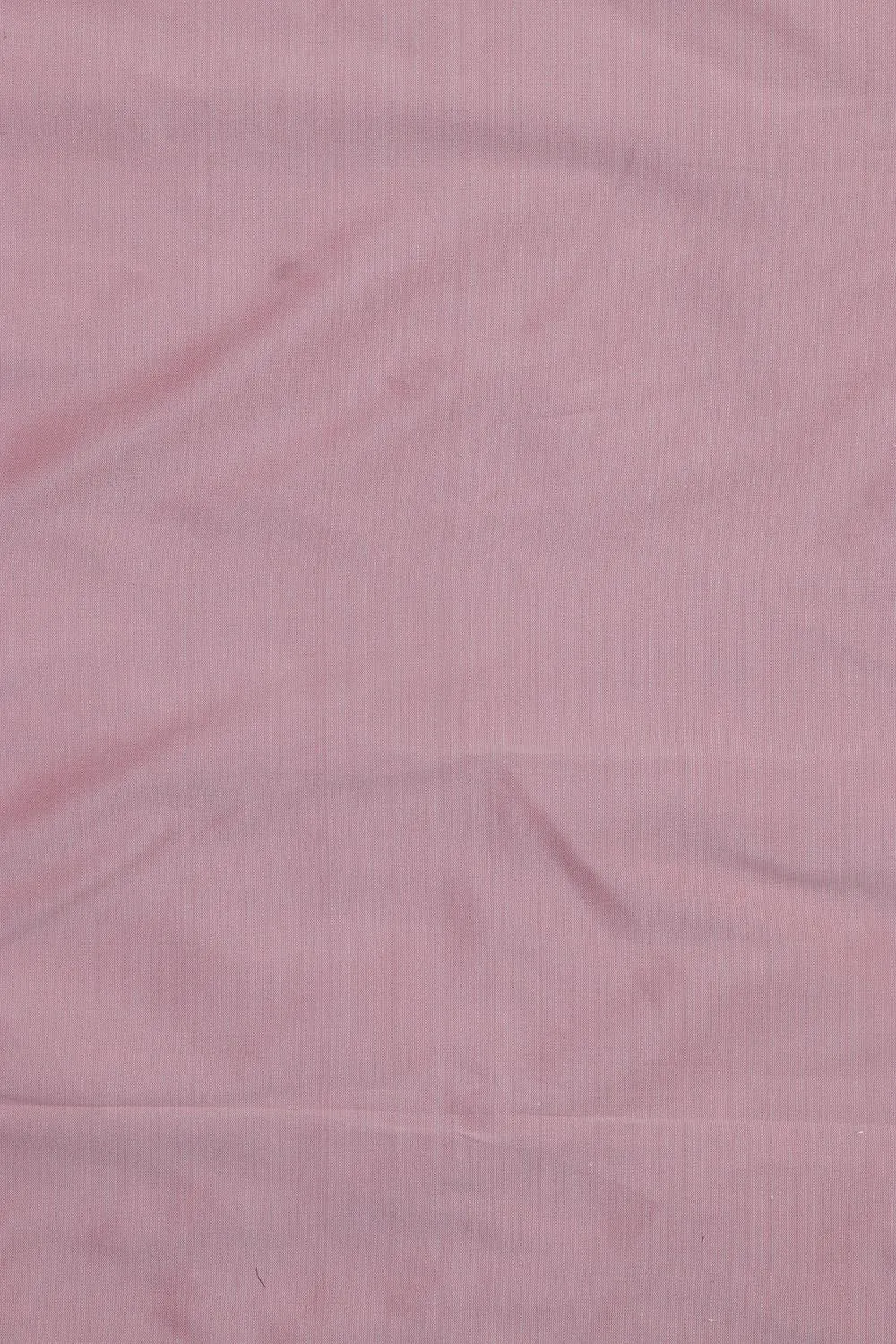 Beautiful Pink Plain Silk Suit With Red Banarasi Silk Meenakari Dupatta