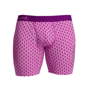 Biker Brief in Purple Interlock by Wood Underwear