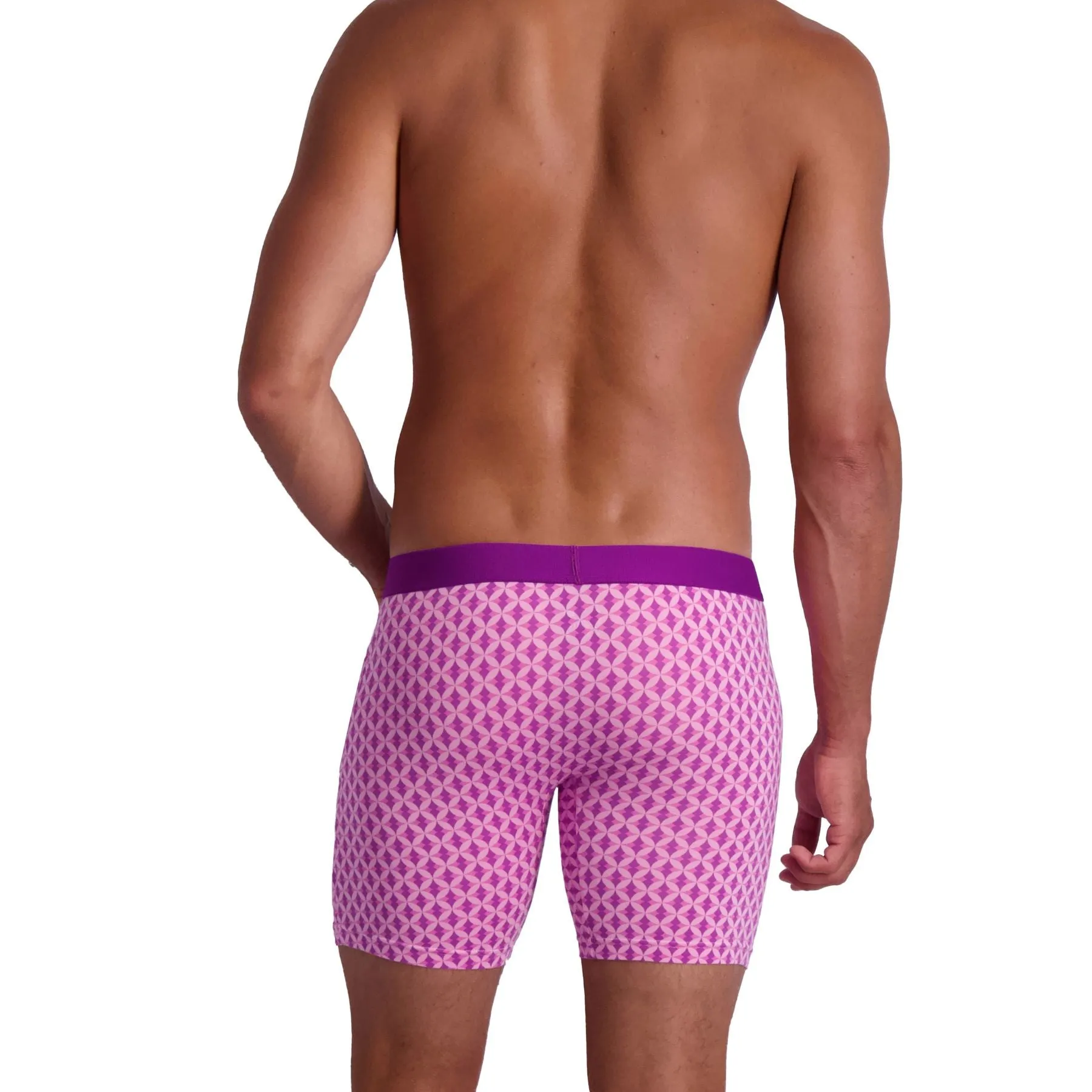 Biker Brief in Purple Interlock by Wood Underwear