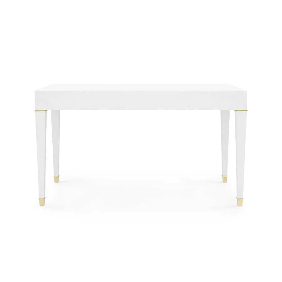 Claire White Linen Desk