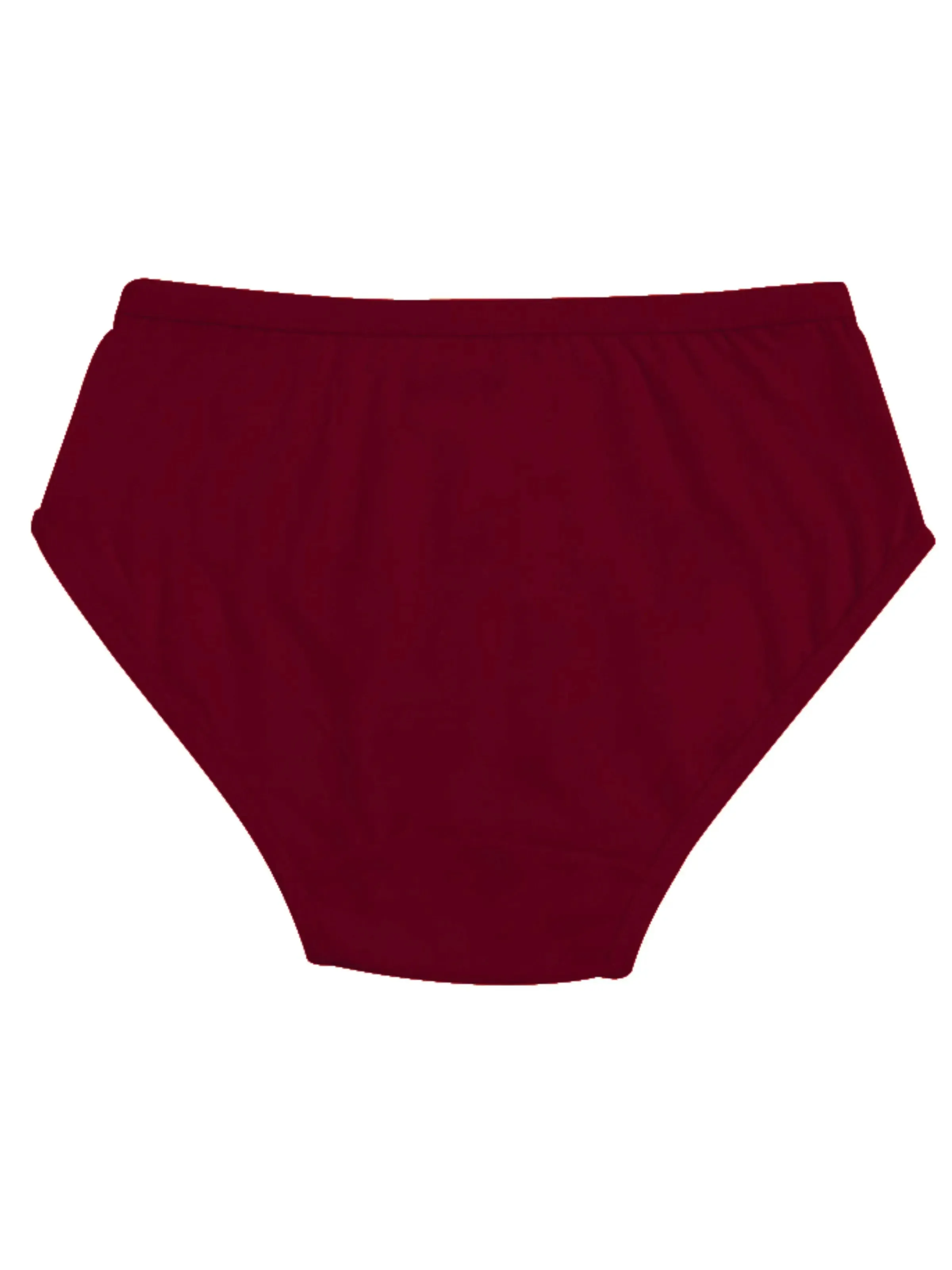 Cotton Hipster Briefs | Breathable | Elasticated Waistband | Pink, Maroon & Black Solid Panties