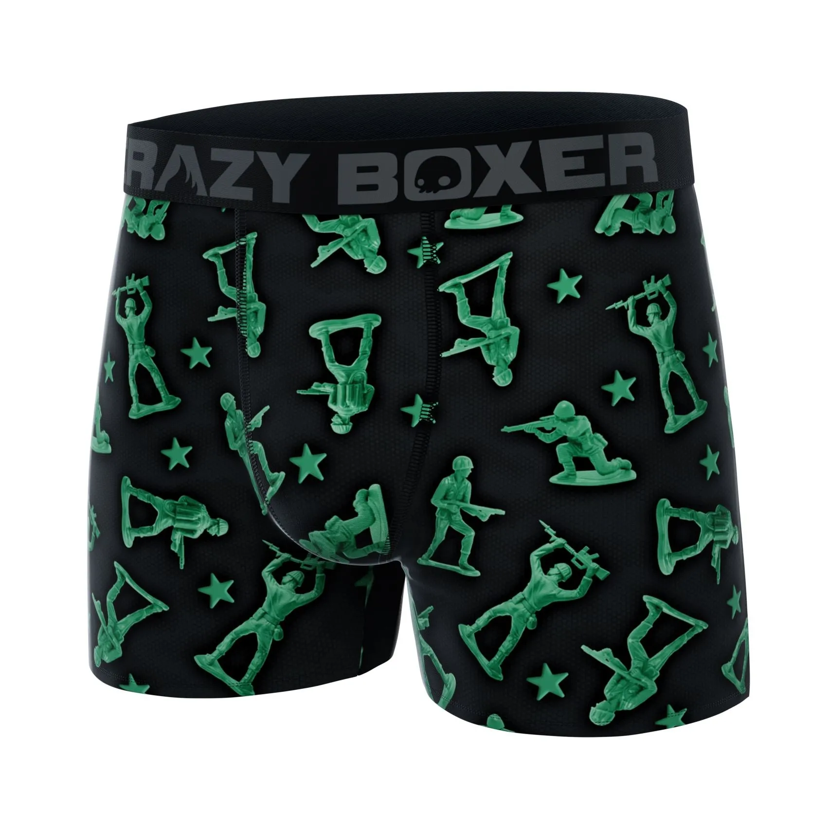 CRAZYBOXER ALL  STAR - Army Men's Boxer Briefs
