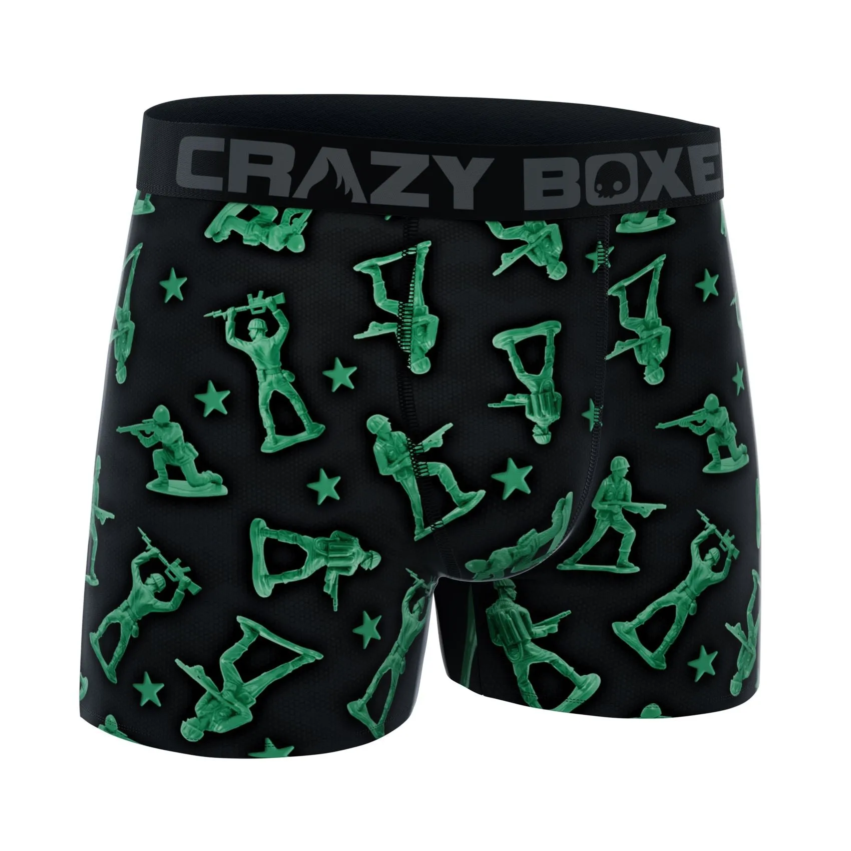 CRAZYBOXER ALL  STAR - Army Men's Boxer Briefs