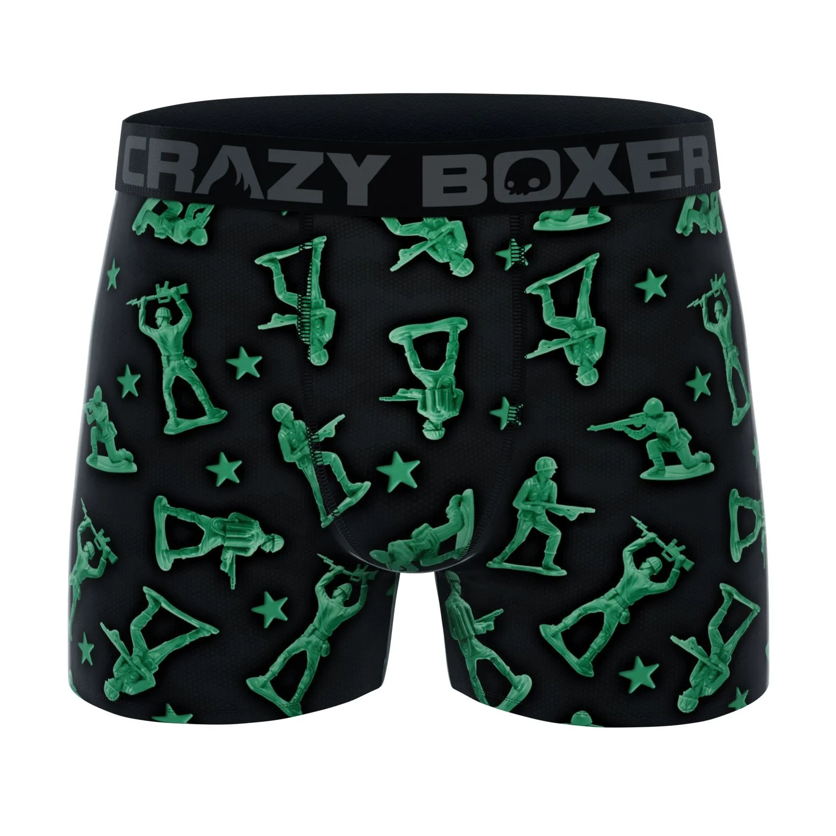 CRAZYBOXER ALL  STAR - Army Men's Boxer Briefs
