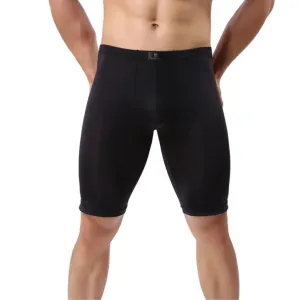 DomiGe Compression Underwear Men's Boxer Briefs Black