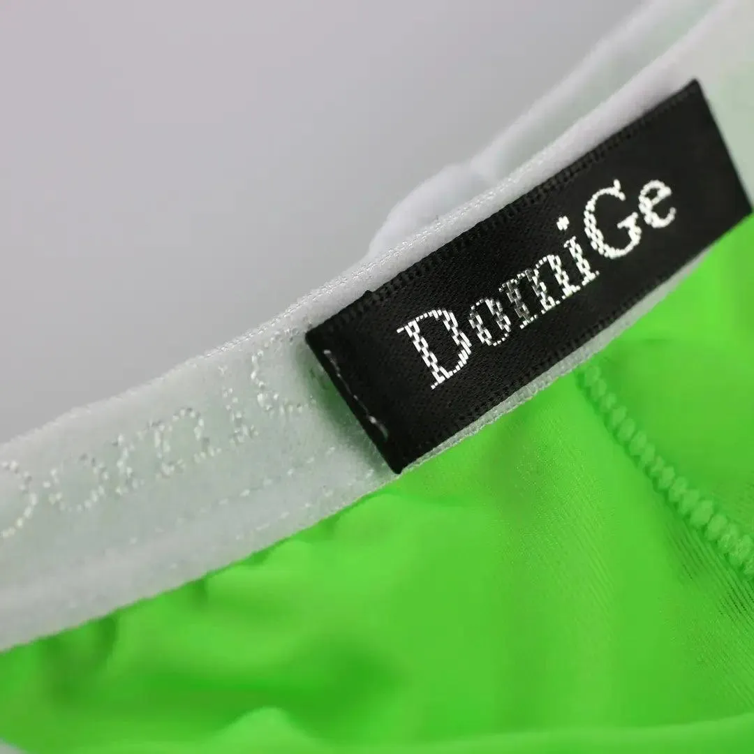 DomiGe Silk Men's Low-Rise Thong Male T-Back Sleek T-Back for Man