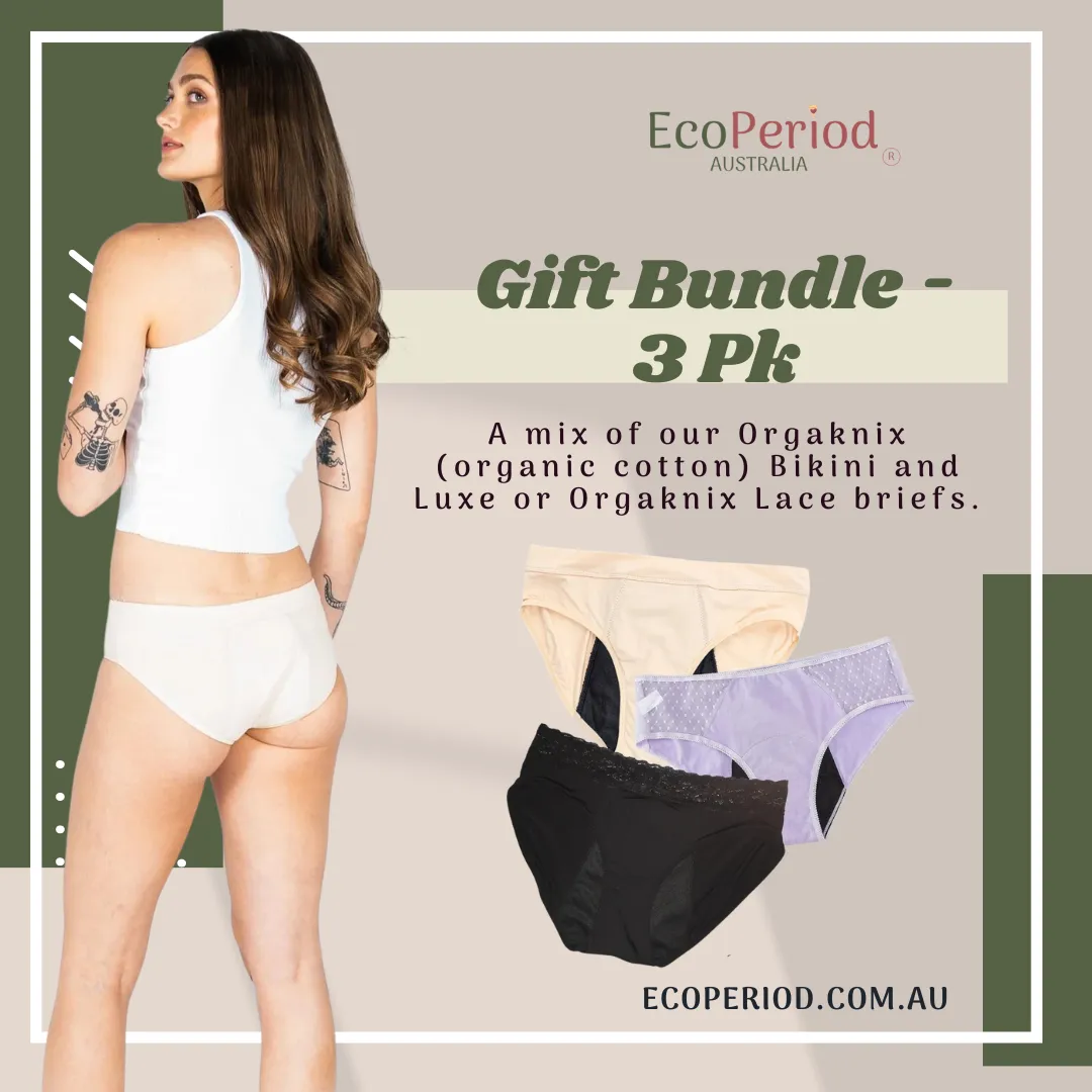 Eco Period Underwear | 3 Pack