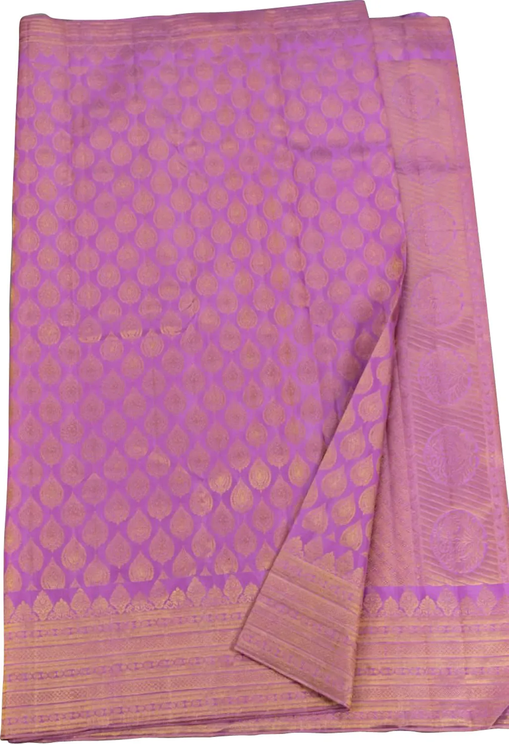 Elegant Pink Kanjiwaram Pure Silk Saree: Pure Luxury in Every Thread