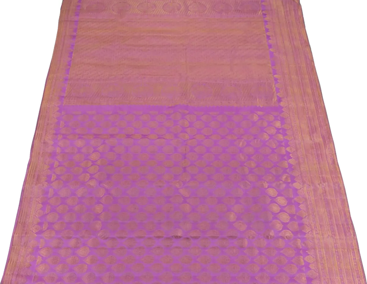 Elegant Pink Kanjiwaram Pure Silk Saree: Pure Luxury in Every Thread