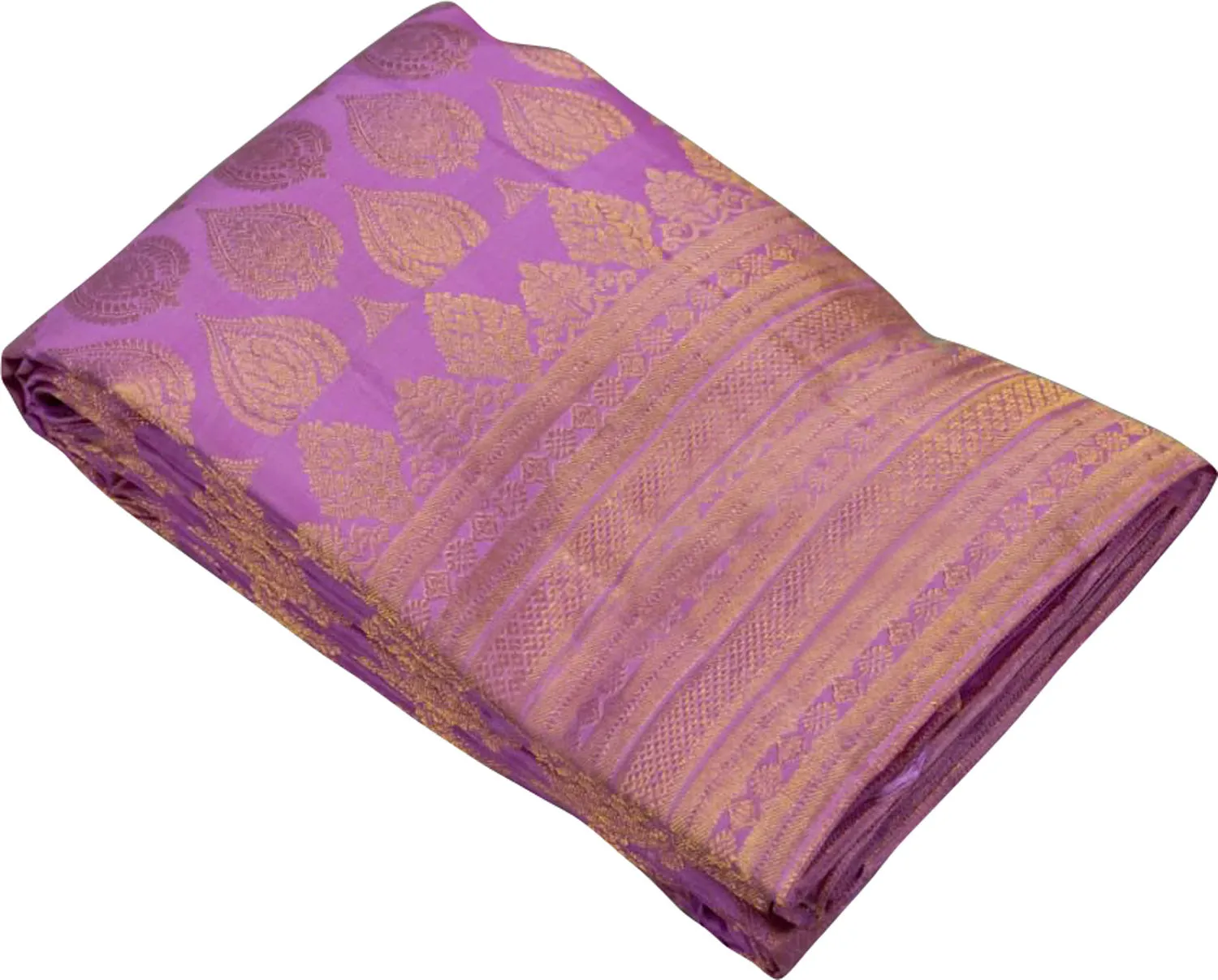 Elegant Pink Kanjiwaram Pure Silk Saree: Pure Luxury in Every Thread