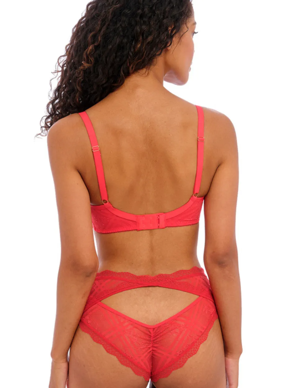Freya Fatale High Apex Bra Underwired in Chilli Red | Red High Apex Bras