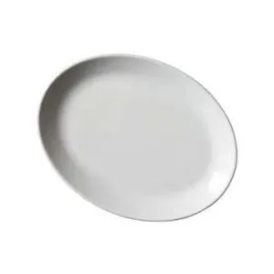Genware White Oval Plate