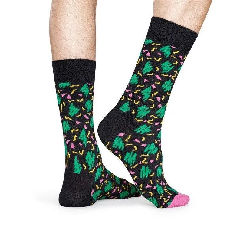 Happy Socks: Sketch Green Black
