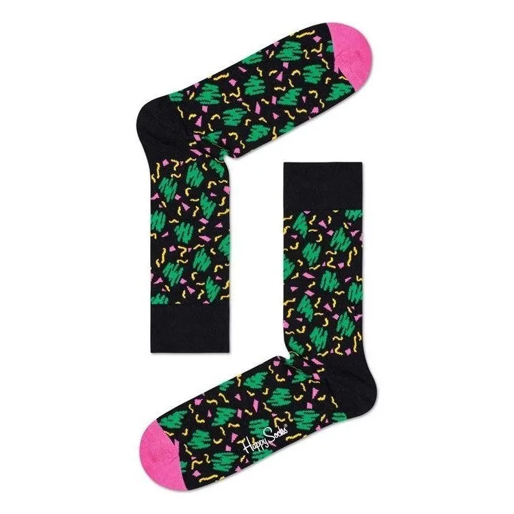 Happy Socks: Sketch Green Black