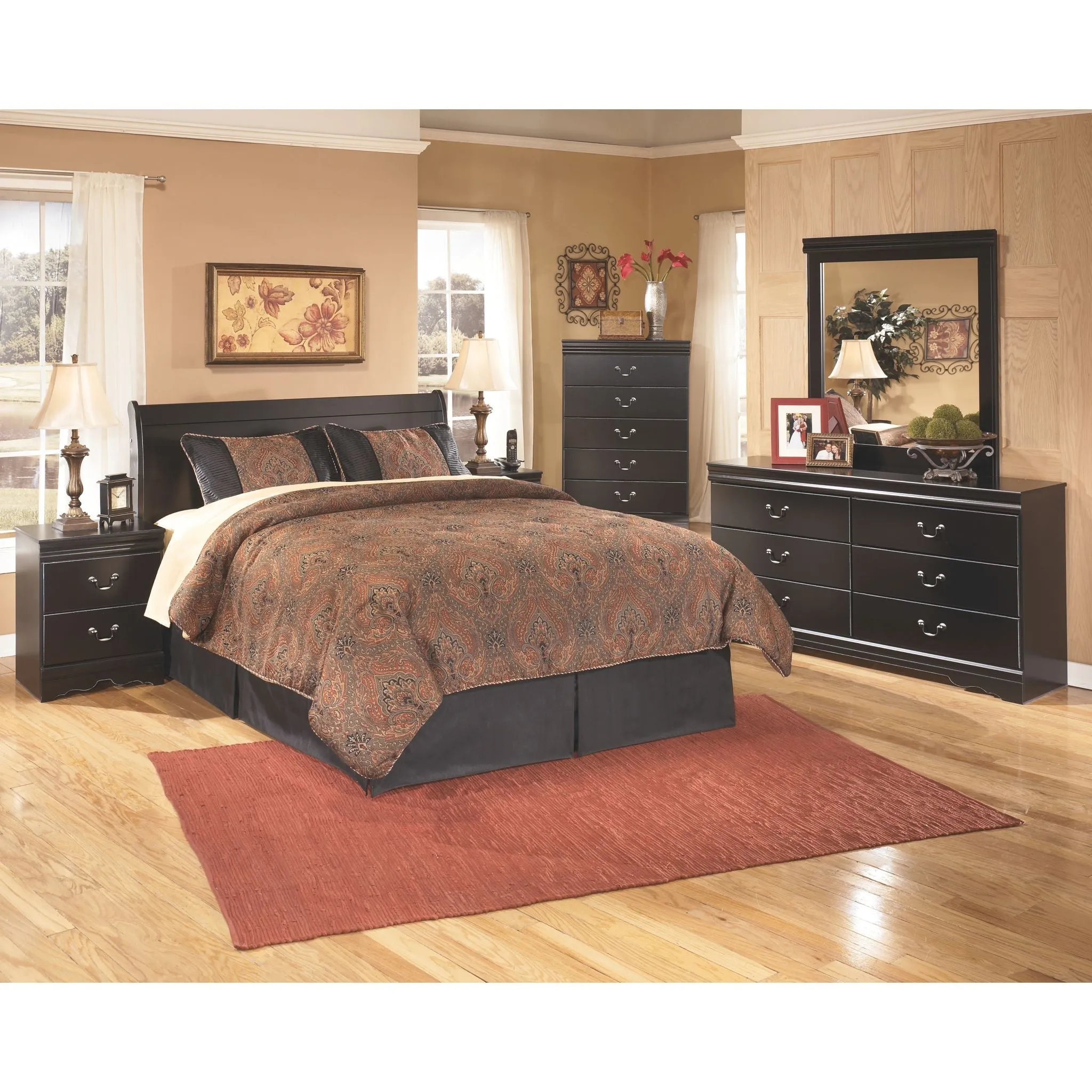Huey Vineyard Dresser - Black
