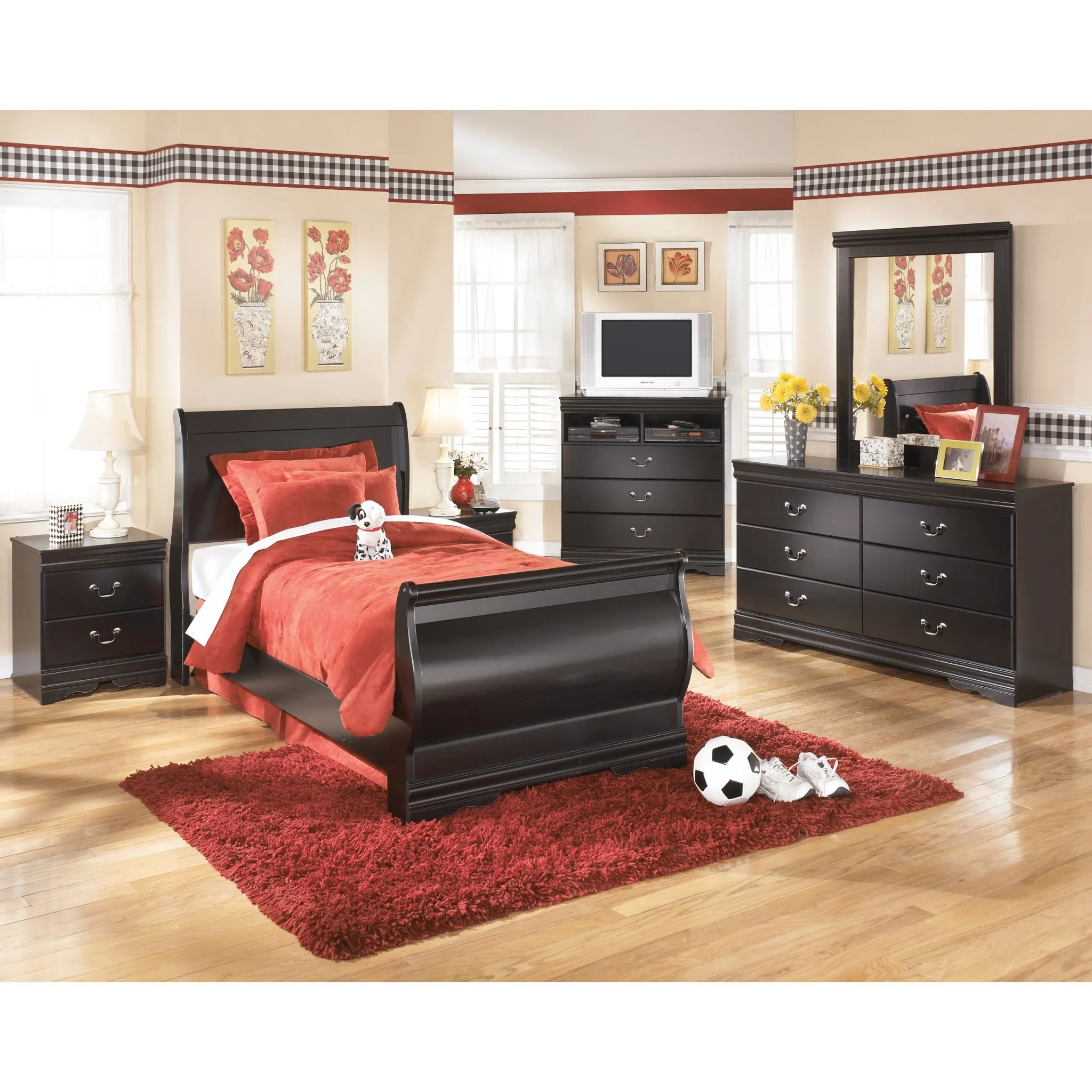 Huey Vineyard Dresser - Black