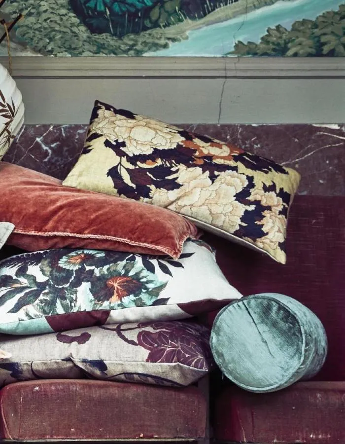 Japanese Floral Cushion