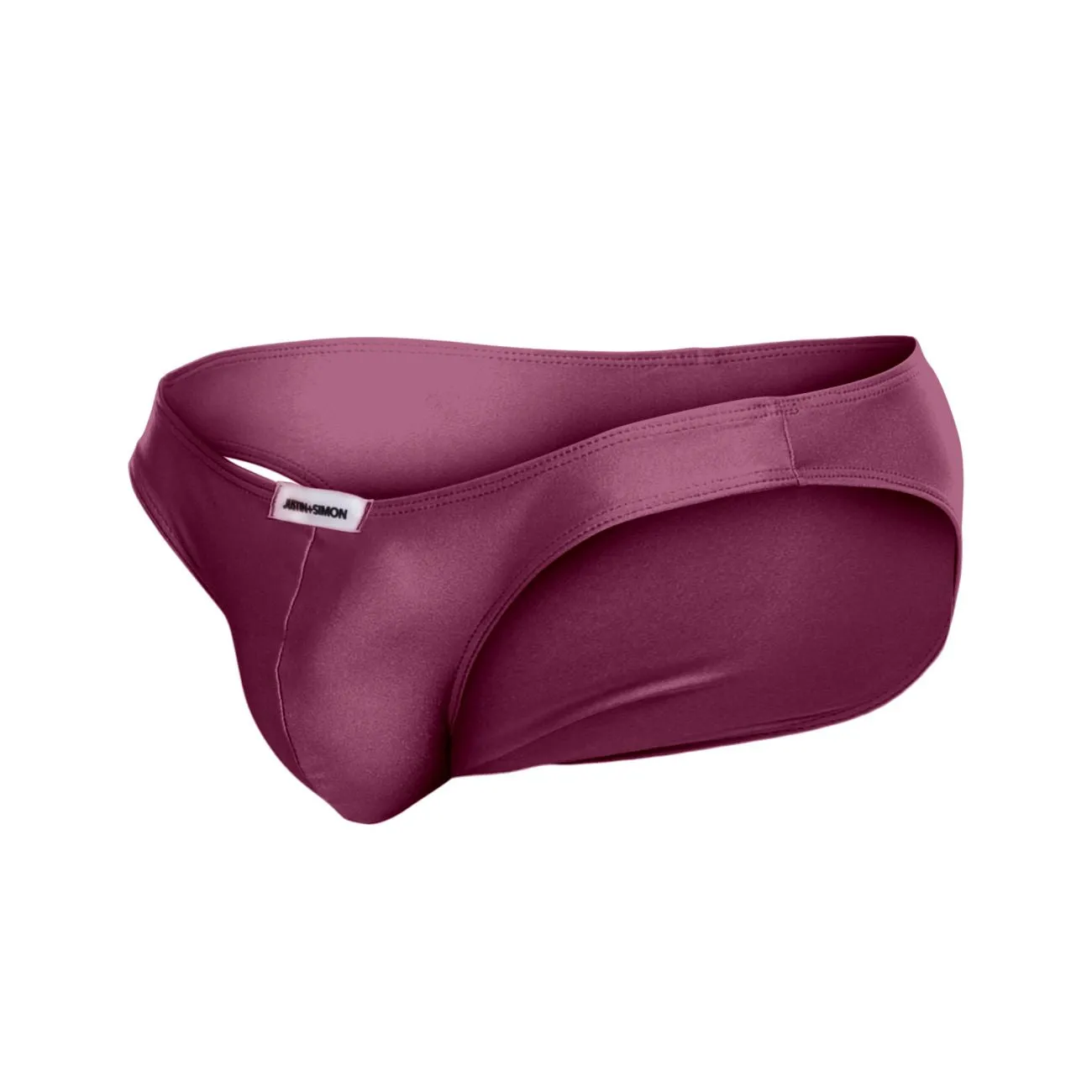 JUSTIN SIMON XSJ01 Classic Bikini Color Wine