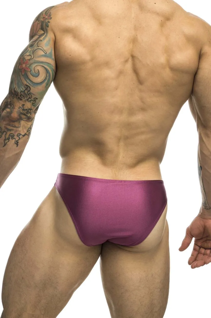 JUSTIN SIMON XSJ01 Classic Bikini Color Wine