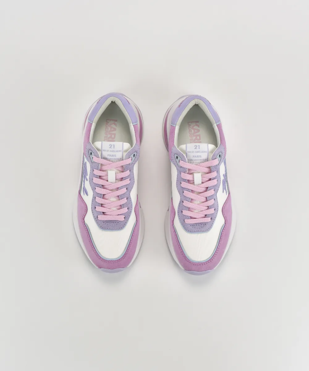 KARL LAGERFELD LUX FINESSE EMBRO SIGNIA MIX SNEAKERS