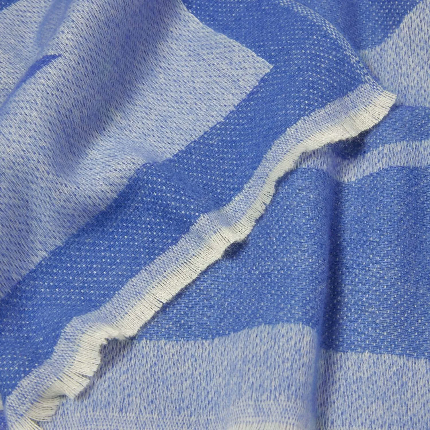 Katie Loxton 190cm Cobalt Blue Abstract Floral Printed Blanket Scarf