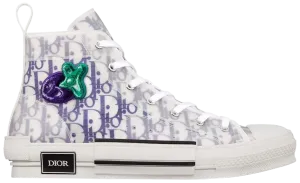 Kenny Scharf x Dior B23 High 'Embroidered Patches Dior Oblique' Sneakers