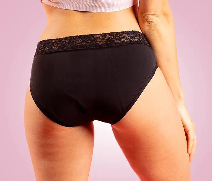 Leakproof Underwear Bikini - Black