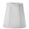 Luxurious White Silk Drum Chandelier Shade