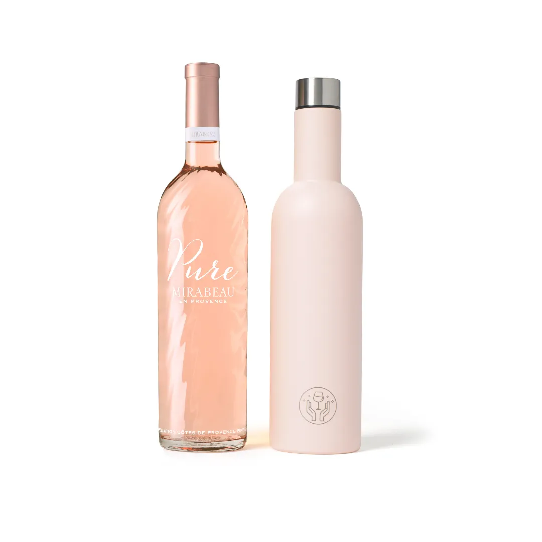 Maison Mirabeau x Partner in Wine Pure Pink Bottle Bundle