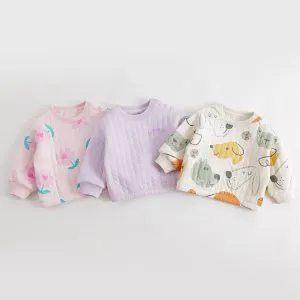 MARC & JANIE Boys Girls Printed Sweatshirt Underwear 231177