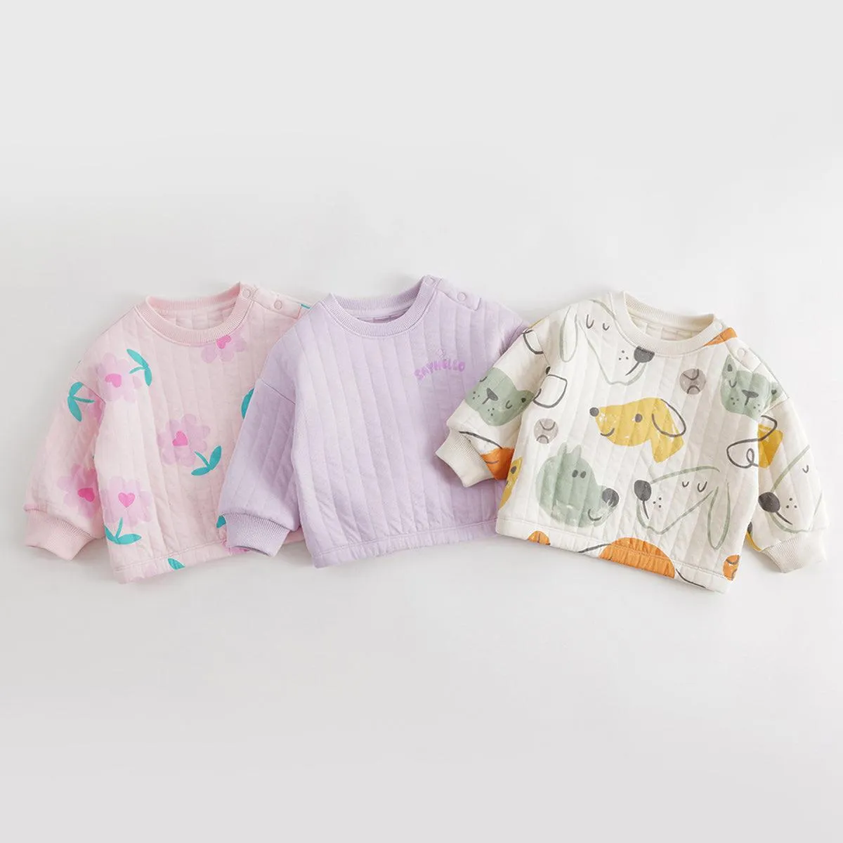MARC & JANIE Boys Girls Printed Sweatshirt Underwear 231177