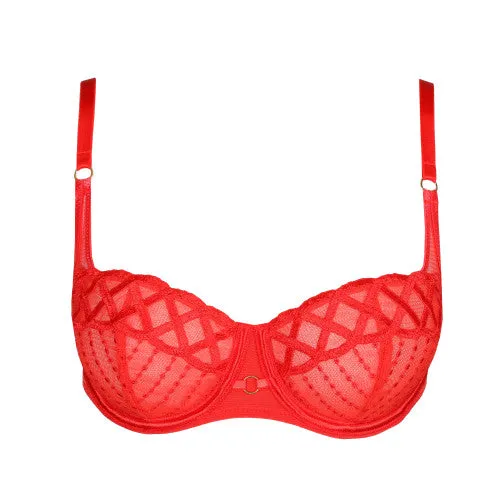 Marie Jo Jhana Balcony Bra | FIESTA RED