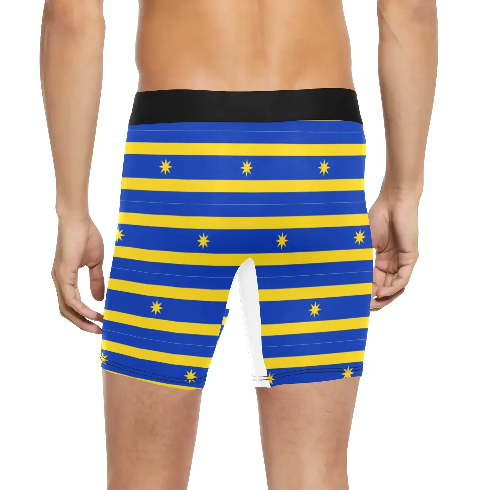 Men's Long Leg Boxer Briefs (L67)