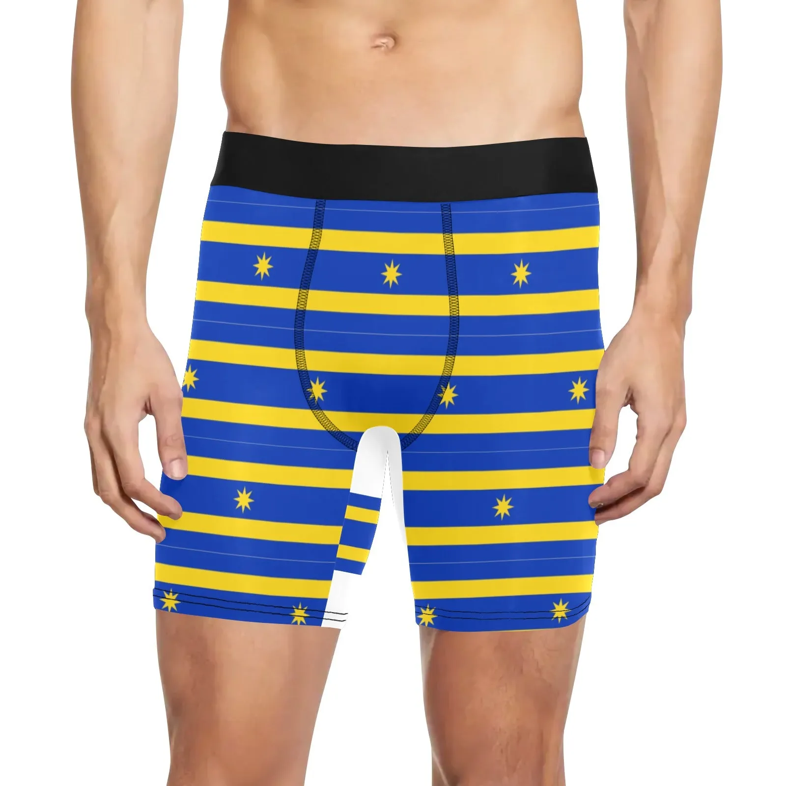 Men's Long Leg Boxer Briefs (L67)
