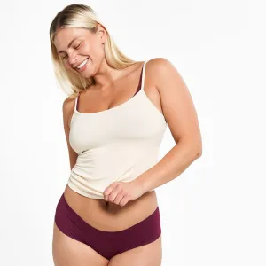 Mid-Rise Cheeky - Seamless Eco 2.0 - Shiraz