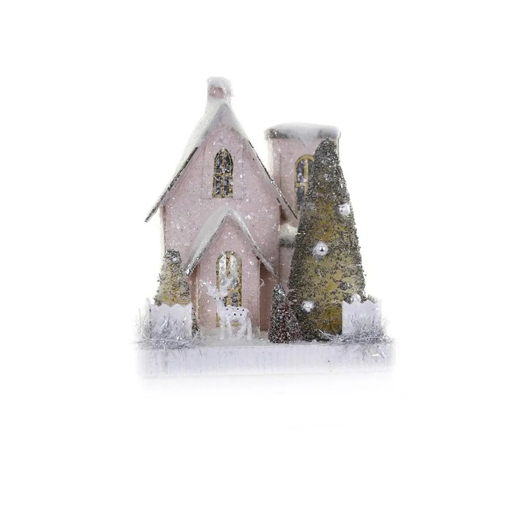 Petite Pink House Display by Cody Foster