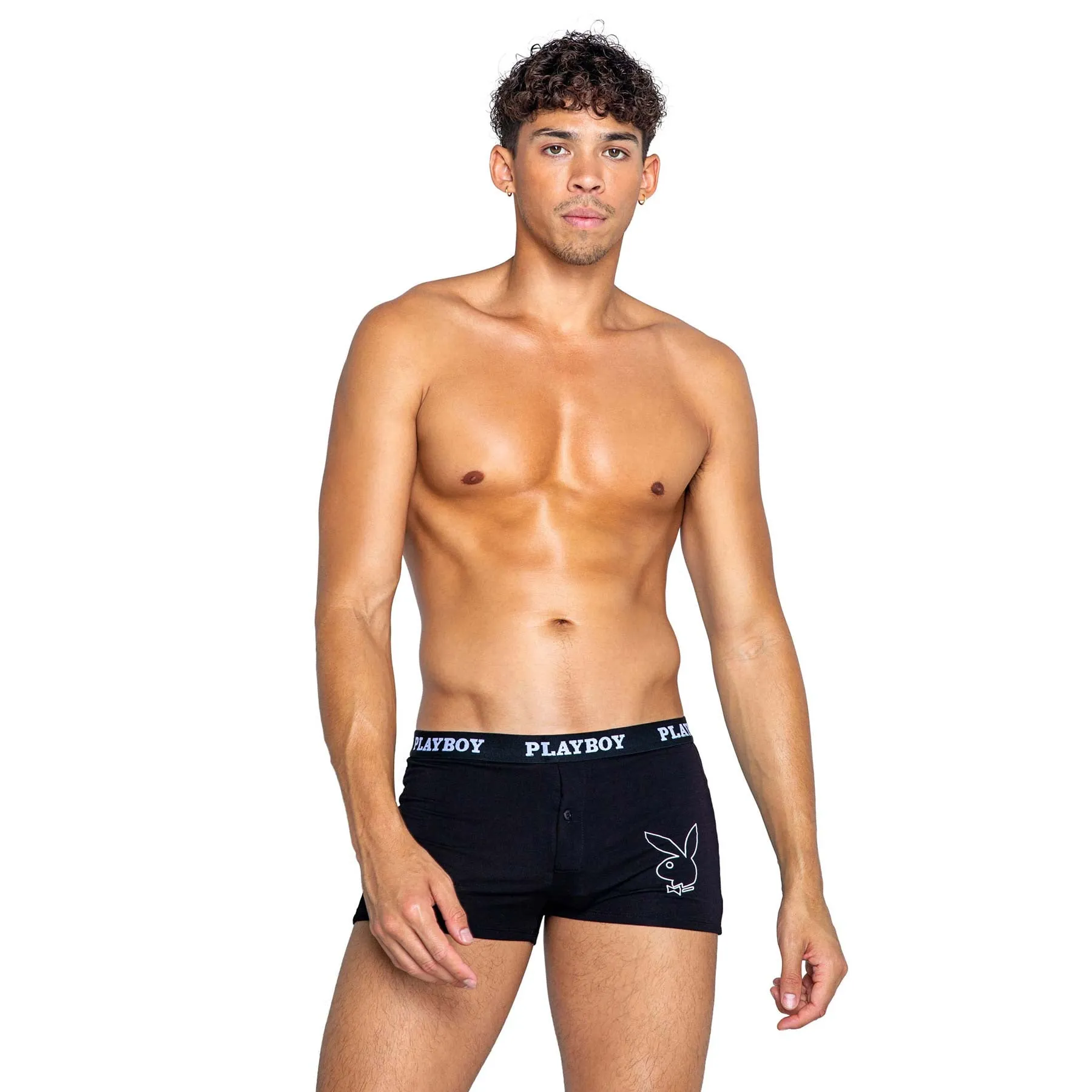 Playboy Mens Tuxedo Modal Boxer Briefs