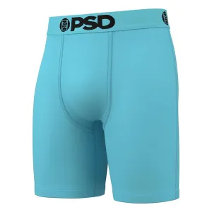 PSD Men's Light Blue Caribbean Sld Boxer Briefs Small Underwear - 224180097-LTB-S