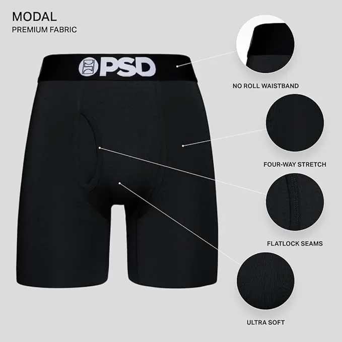 PSD Men's Multicolor Bandana Cool Boxer Briefs Medium Underwear - 224180055-MUL-M