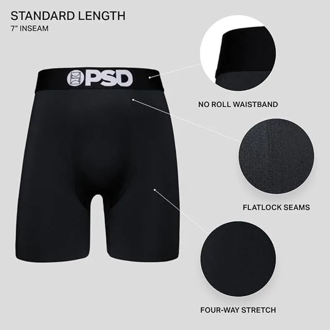 PSD Men's Multicolor MMF Boxer Briefs Medium Underwear (Knit) - 224180156-MUL-M