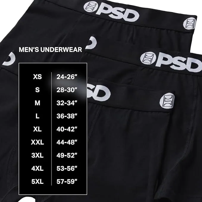PSD Men's Multicolor MMF Boxer Briefs Medium Underwear (Knit) - 224180156-MUL-M