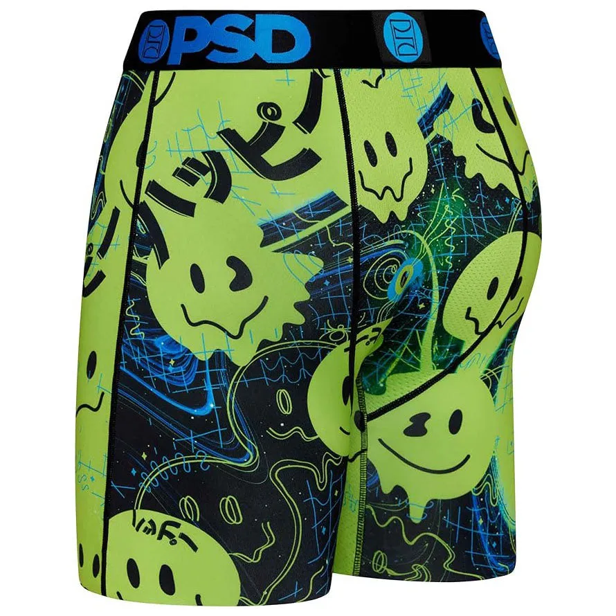 PSD Men's Multicolor Moisture-Wicking Fabric Cosmic Trip Boxer Brief Large Underwear - 423180045-MUL-L
