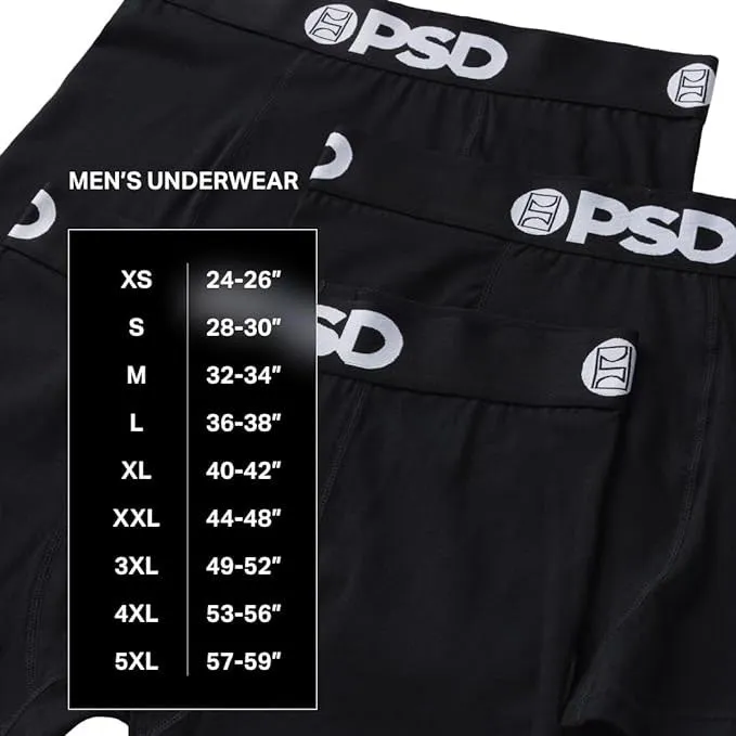 PSD Men's Multicolor Pb Varsity Boxer Briefs Large Underwear - 124180071-MUL-L
