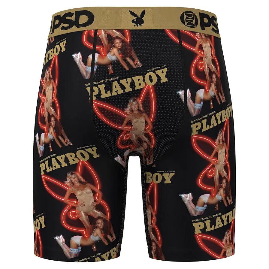 PSD Men's Multicolor Playboy Playmates Boxer Briefs Small Underwear - 324180005-MUL-S